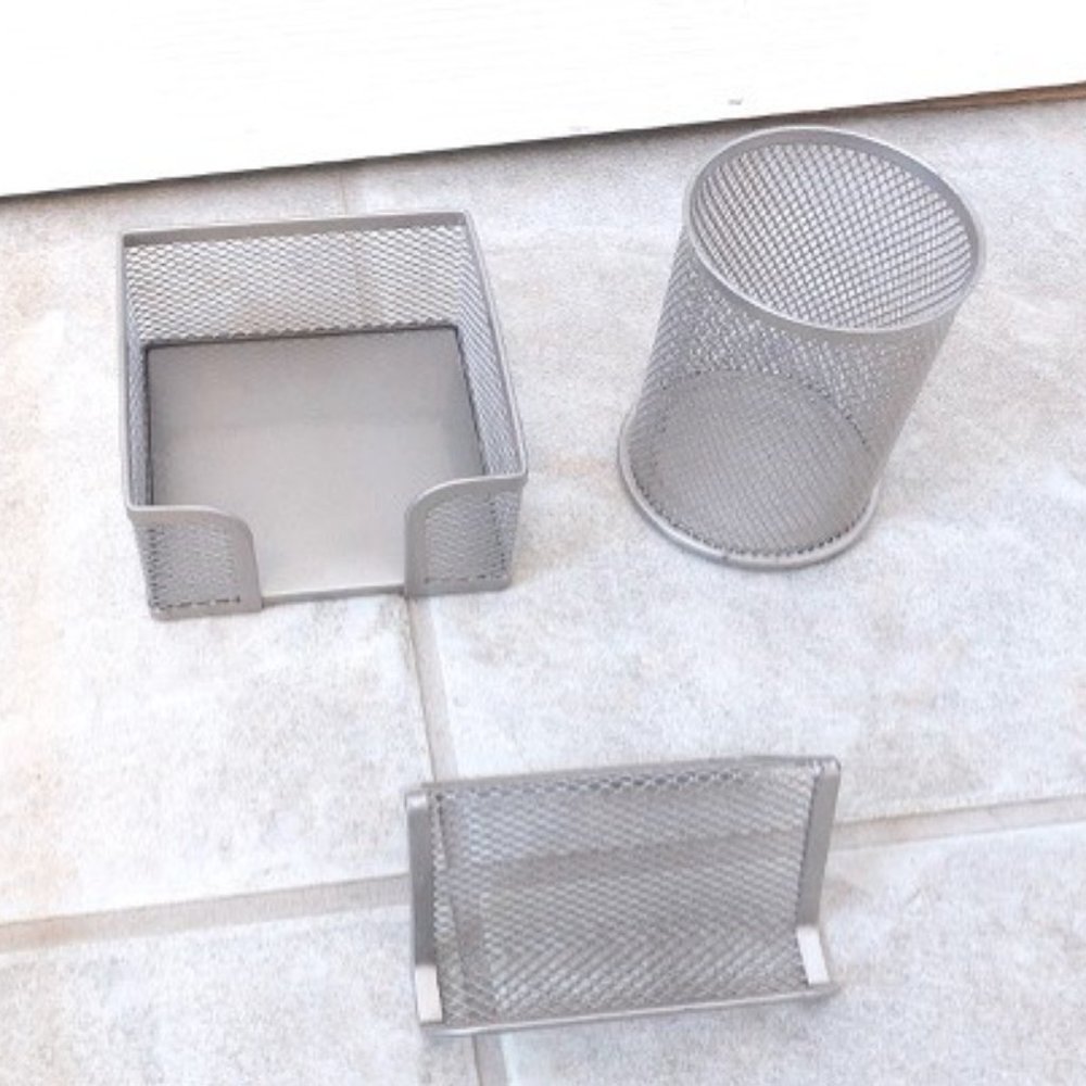 NEW  Pencil Holder Business Card Holder Notepad Paper Holder